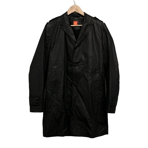 ボスオレンジ BOSS ORANGE サイズUS 38R - 黒 メンズ 長袖/秋/春 美品 コート