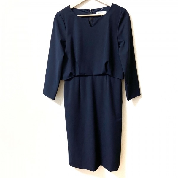 ユナイテッドアローズ グリーンレーベル United Arrows GREEN LABEL RELAXING サイズ38 M - ダークネイビー レディース 美品 ワンピース
