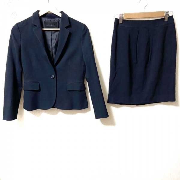 ユナイテッドアローズ グリーンレーベル United Arrows GREEN LABEL RELAXING スカートスーツ - ダークネイビー レディース 美品