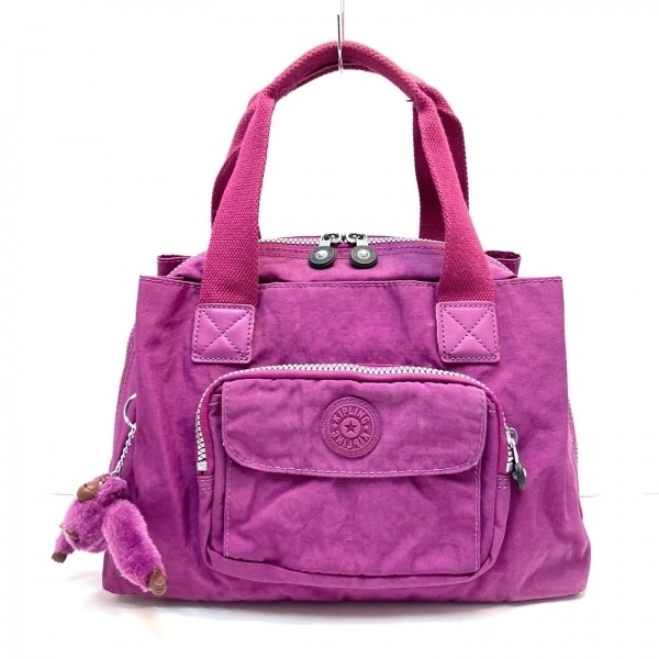 キプリング Kipling ハンドバッグ - パープル バッグ