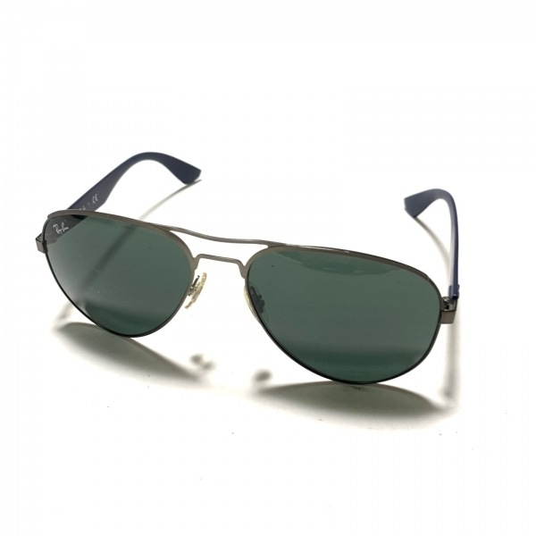 レイバン Ray-Ban RB3523 - 黒×シルバー×ネイビー サングラス