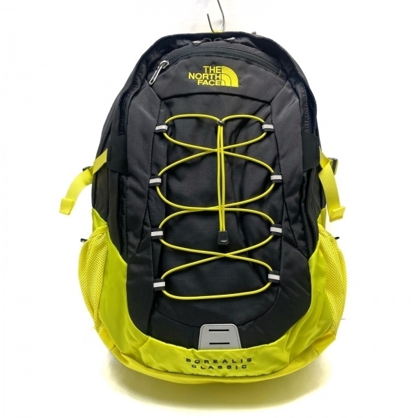 ノースフェイス THE NORTH FACE リュックサック/バックパック NF00CF9C BOREALIS CLASSIC(ボレアリス クラシック) 黒×イエロー 美品