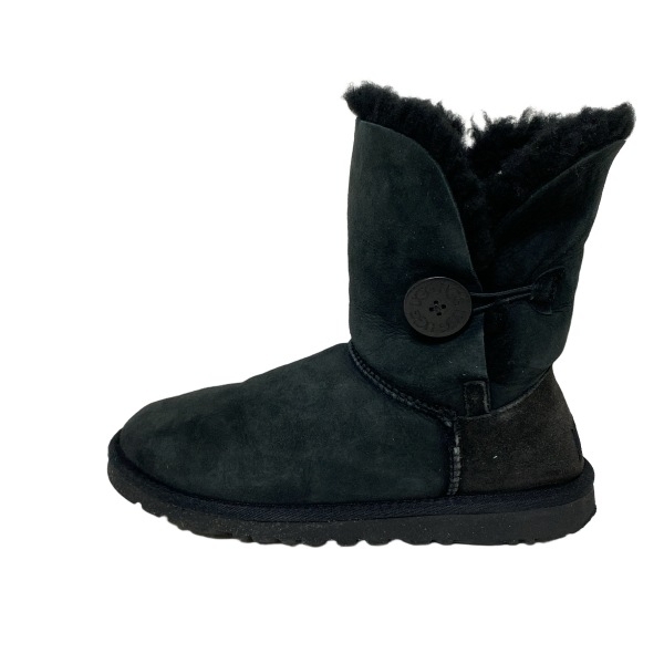 アグ UGG ショートブーツ 23 5803 - ムートン 黒 レディース 靴