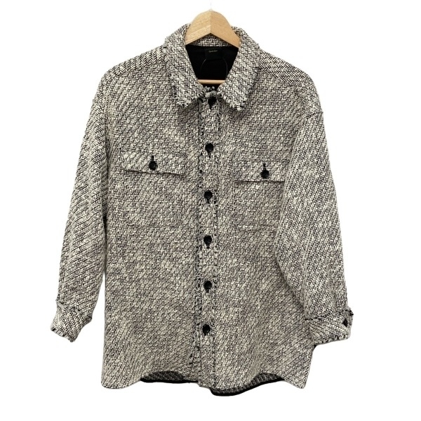 スピック&スパン Spick&Span サイズ36 S - 白×黒 レディース 長袖/秋/春 コート
