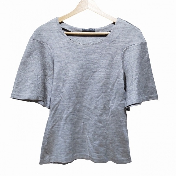 アレキサンダーマックイーン ALEXANDER McQUEEN 半袖カットソー サイズ36 M - グレー レディース トップス