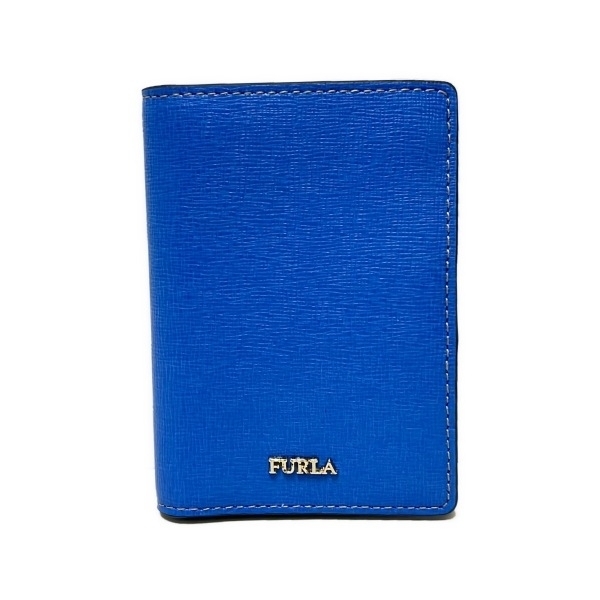 フルラ FURLA パスケース - レザー ライトブルー 財布