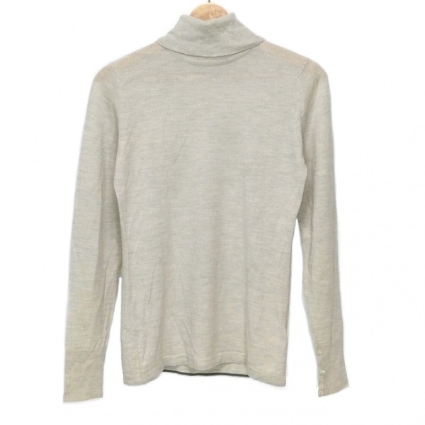 ジョンスメドレー JOHN SMEDLEY 長袖セーター/ニット サイズS - アイボリー レディース タートルネック トップス