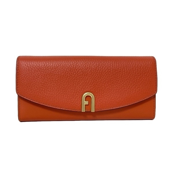 フルラ FURLA 長財布 プリムラ レザー レッド 財布