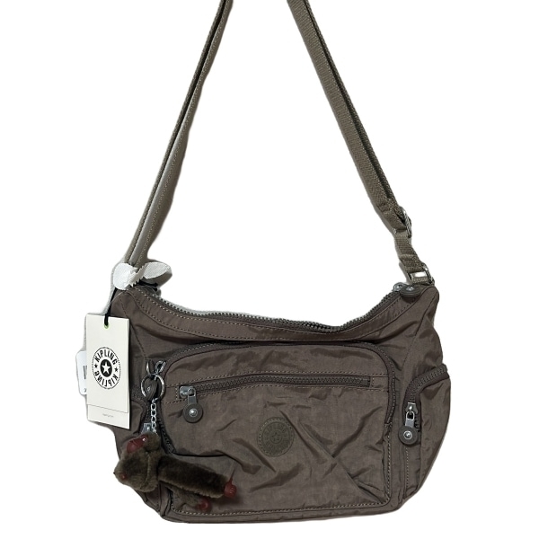 キプリング Kipling ショルダーバッグ - ベージュ 新品同様 バッグ