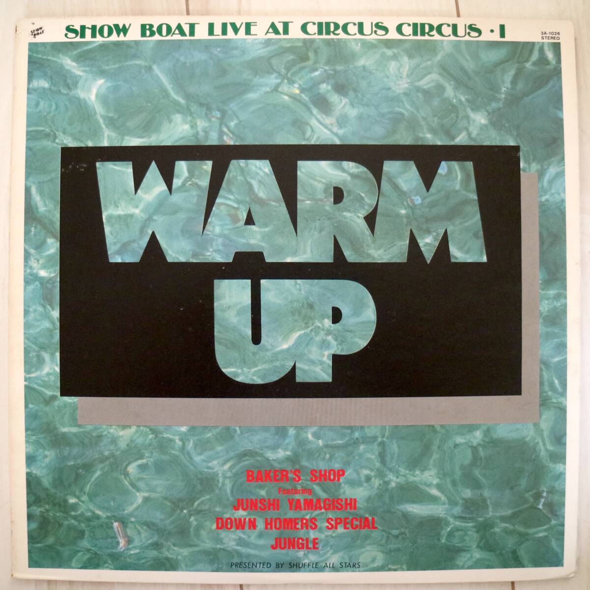 【美盤】ベイカーズ・ショップ BAKER'S SHOP / WARM UP ショーボート・ライブ 1976年 和製STUFF ソウル ジャズ