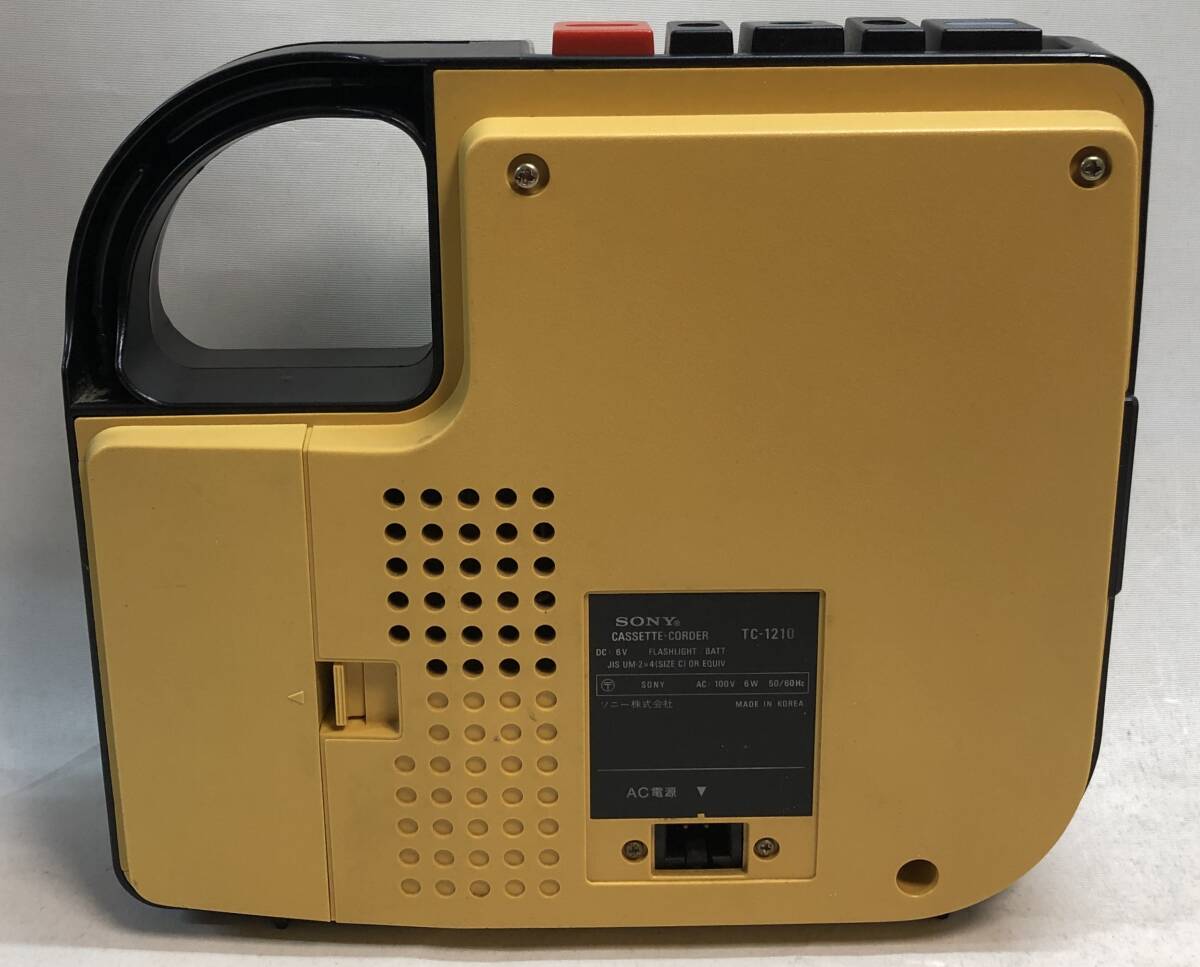 ◇SONY　ソニー　カセットコーダー　TC-1210　カセットレコーダー
