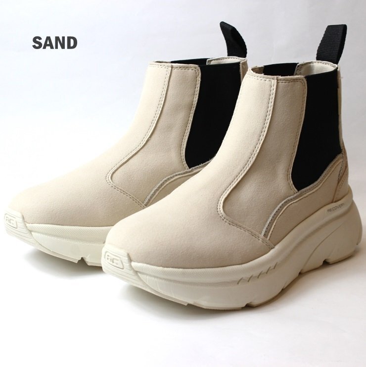 aki Classic thickness bottom sneakers thickness bottom boots AKIII CHELSEA BOOTS AKC0058 SANDdado sneakers Korea thickness bottom dado series 25.0cm