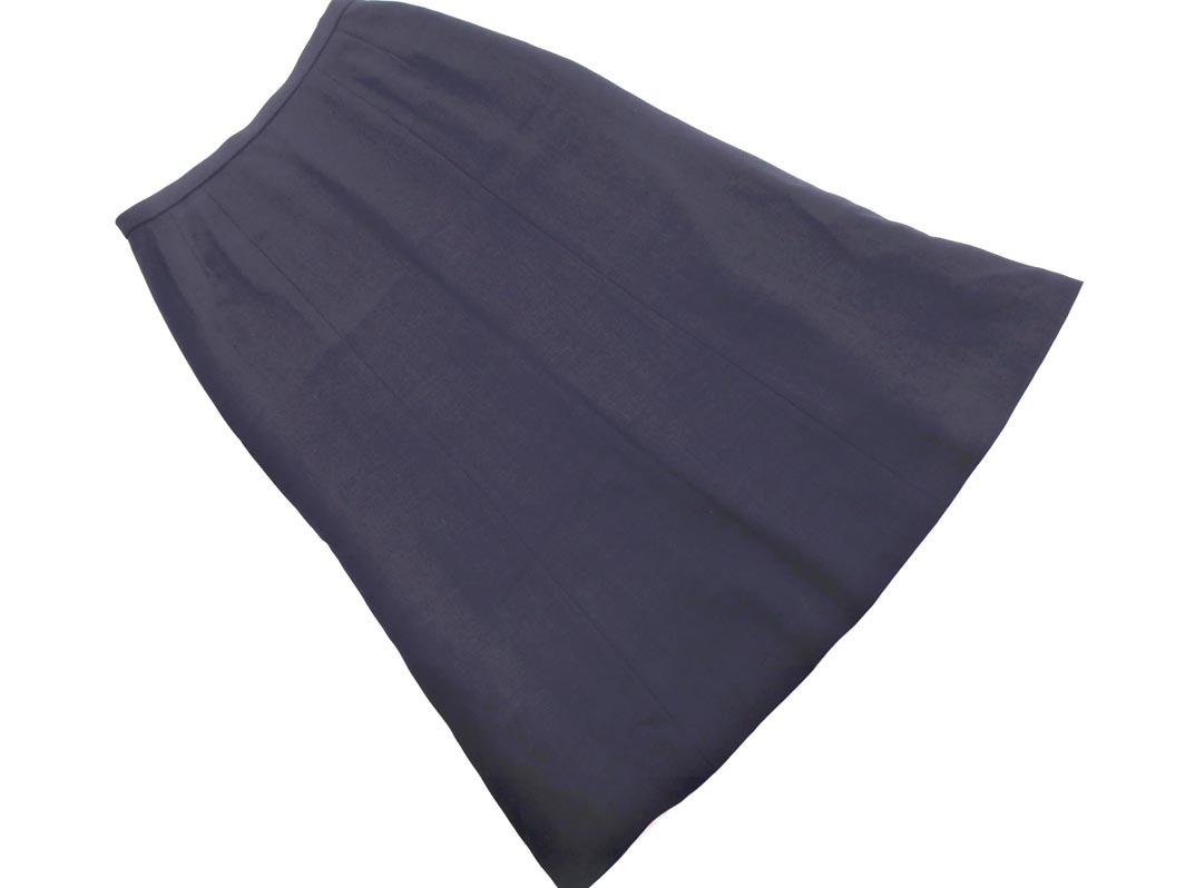 Leilian レリアン スカート size9/濃紺 ■◇ ☆ ela2 レディース