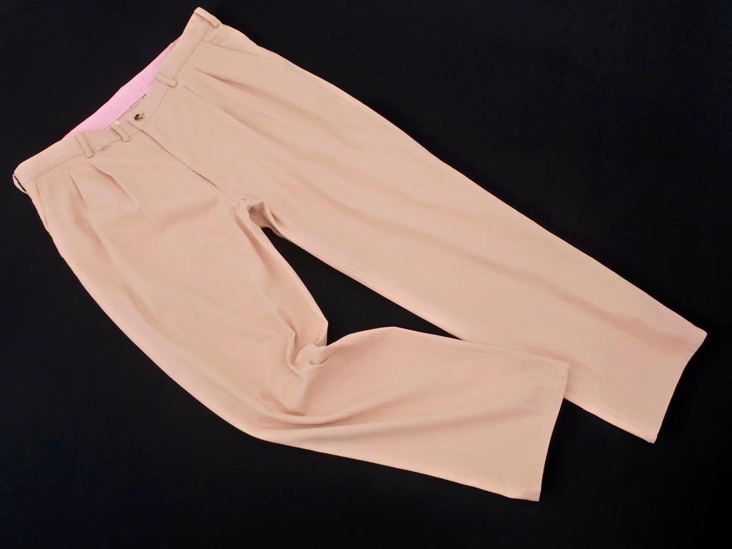 papas パパス リネン混 トラウザー パンツ size52/ピンク ■◇ ☆ ela2 メンズ