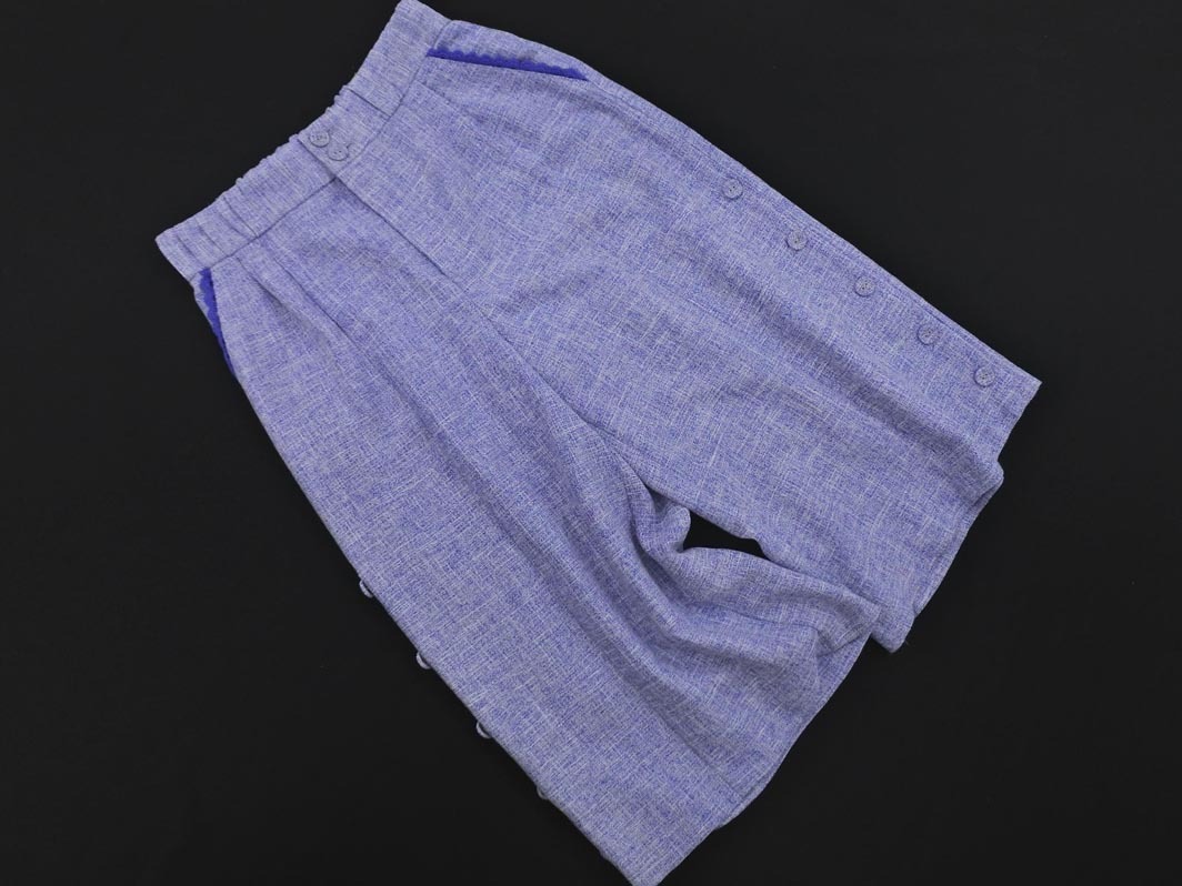 axes femme アクシーズファム ガウチョ パンツ sizeM/青 ■◇ ☆ ela3 レディース