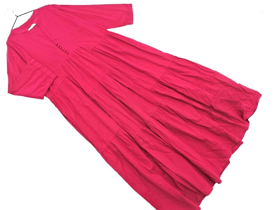 Bou Jeloud ブージュルード ワンピース size38/赤 ■◇ ☆ ela4 レディース