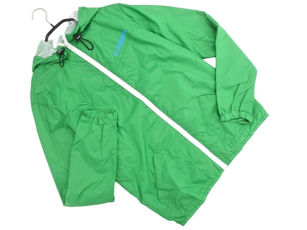 新品 Laundry ランドリー ジップアップ ジャケット sizeS/緑 ◇■ ☆ ela5 メンズ