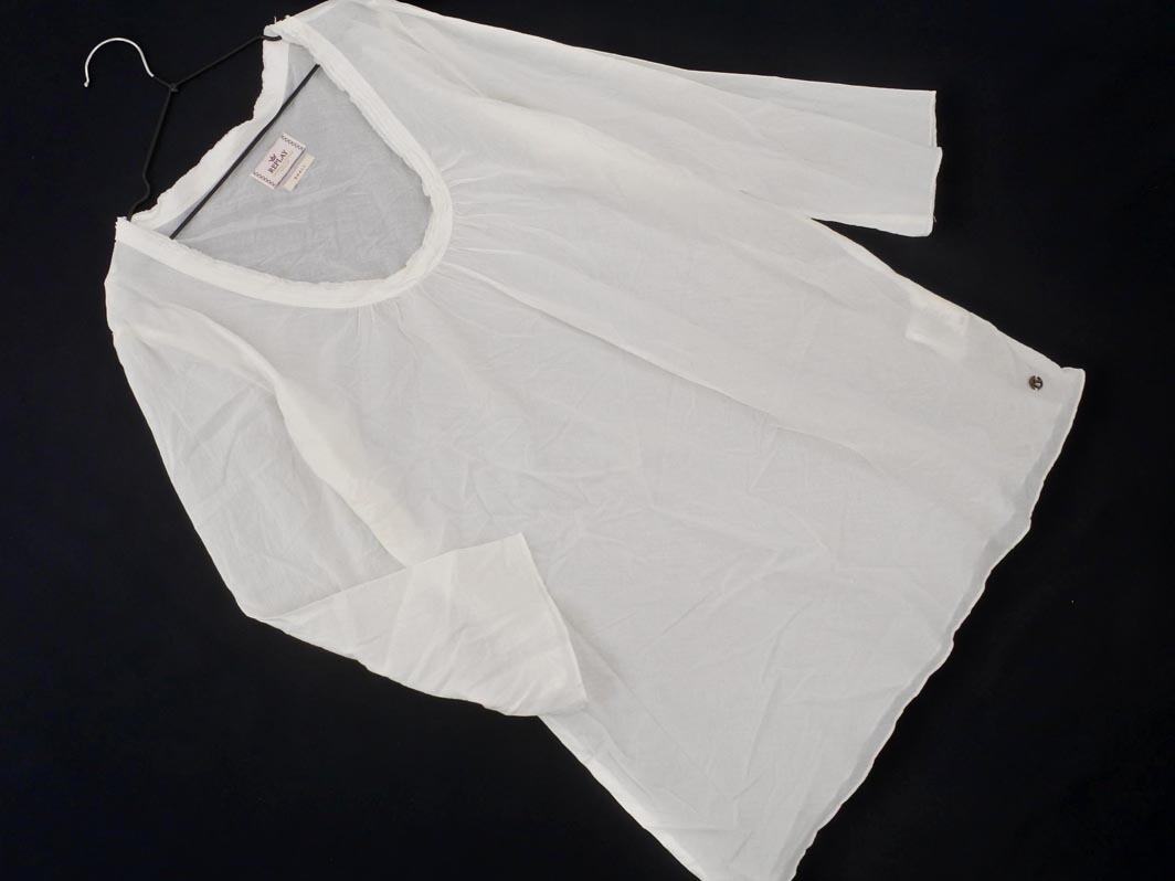 ネコポスOK REPLAY リプレイ プルオーバー ブラウス シャツ sizeS/白 ■◇ ☆ ela5 レディース