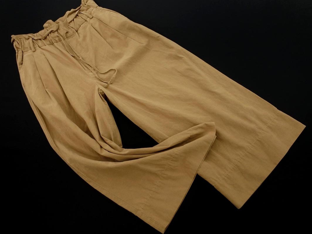 JOURNAL STANDARD ジャーナルスタンダード イージー ワイド パンツ size38/ベージュ ■◇ ☆ ela6 レディース