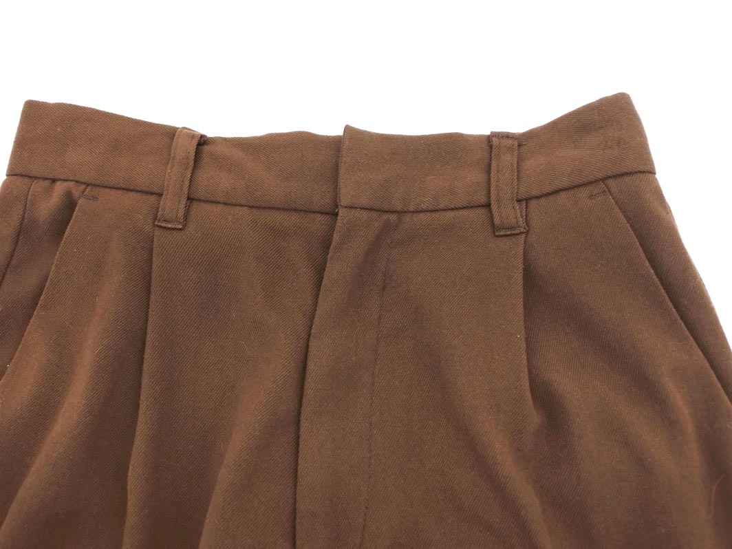 LOWRYS FARM ローリーズファーム スリット パンツ sizeM/茶 ■■ ☆ ela9 レディース