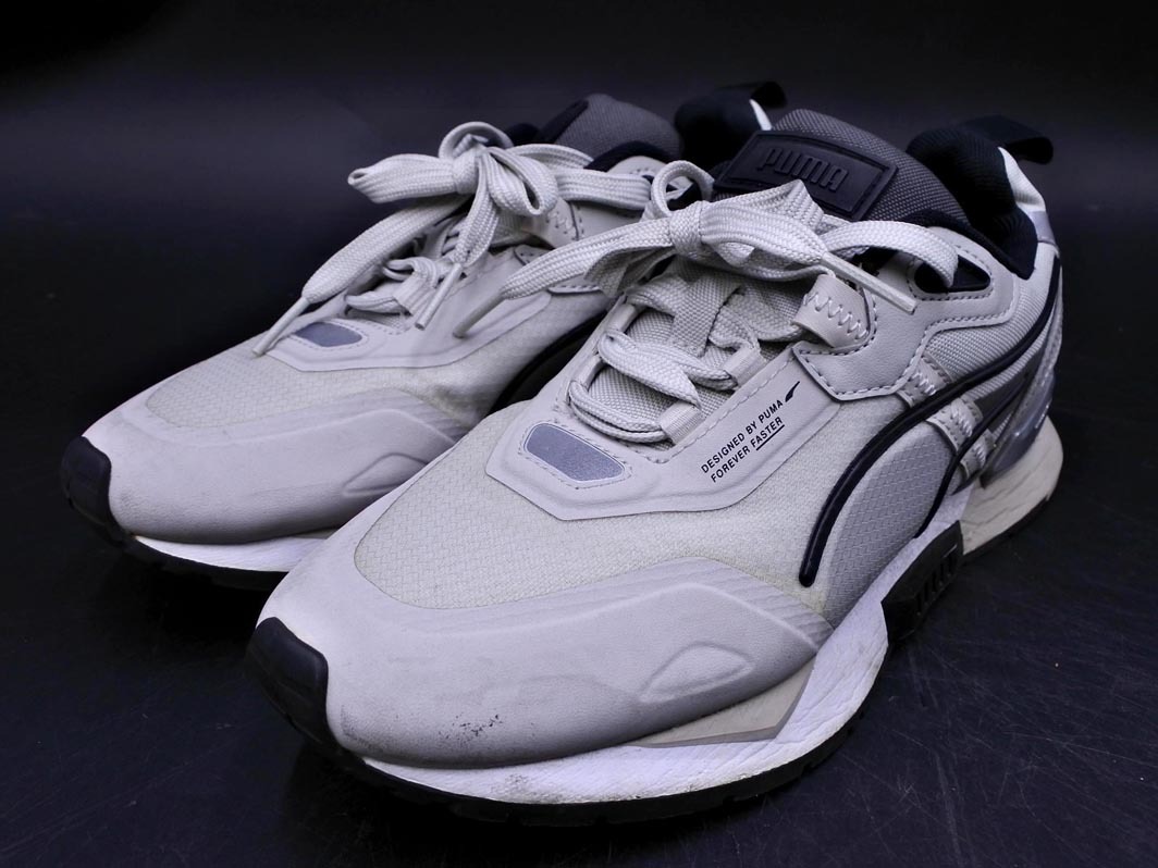 PUMA プーマ 381119-03 MIRAGE TECH サステナブル素材 ローカット スニーカー size23/グレー ■■ ☆ ela9 レディース
