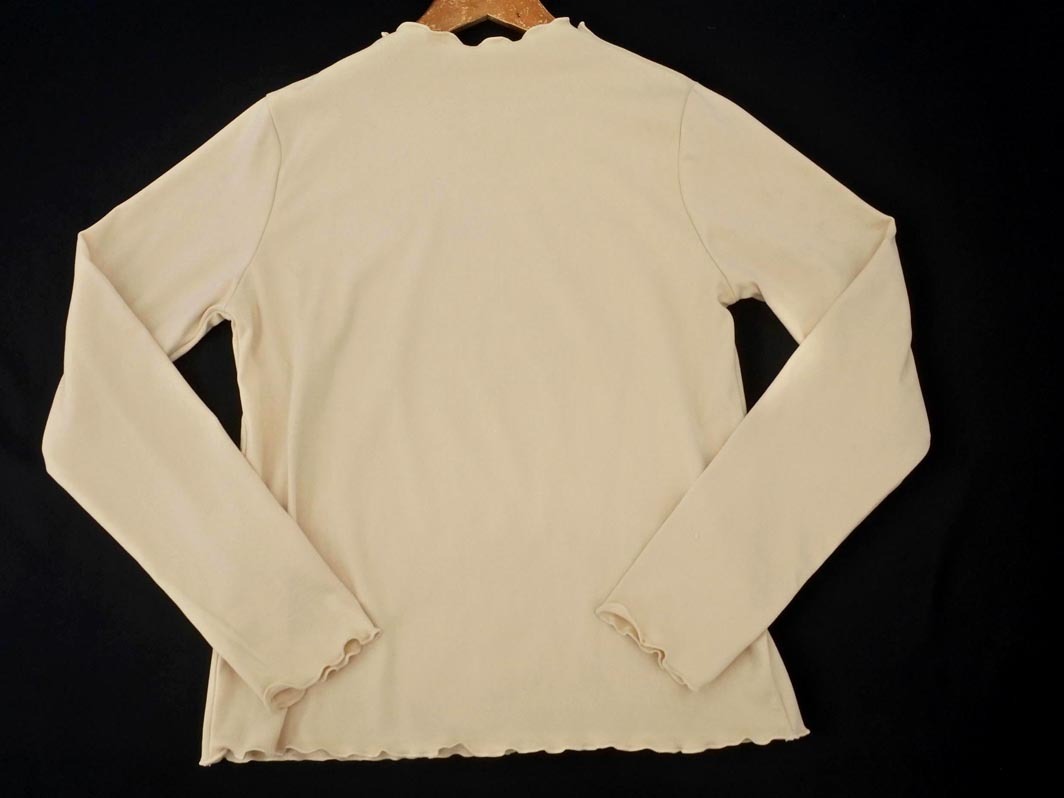 DRESKIP ドレスキップ メロウフリル プルオーバー カットソー sizeM/ベージュ ◇■ ☆ ela9 レディース