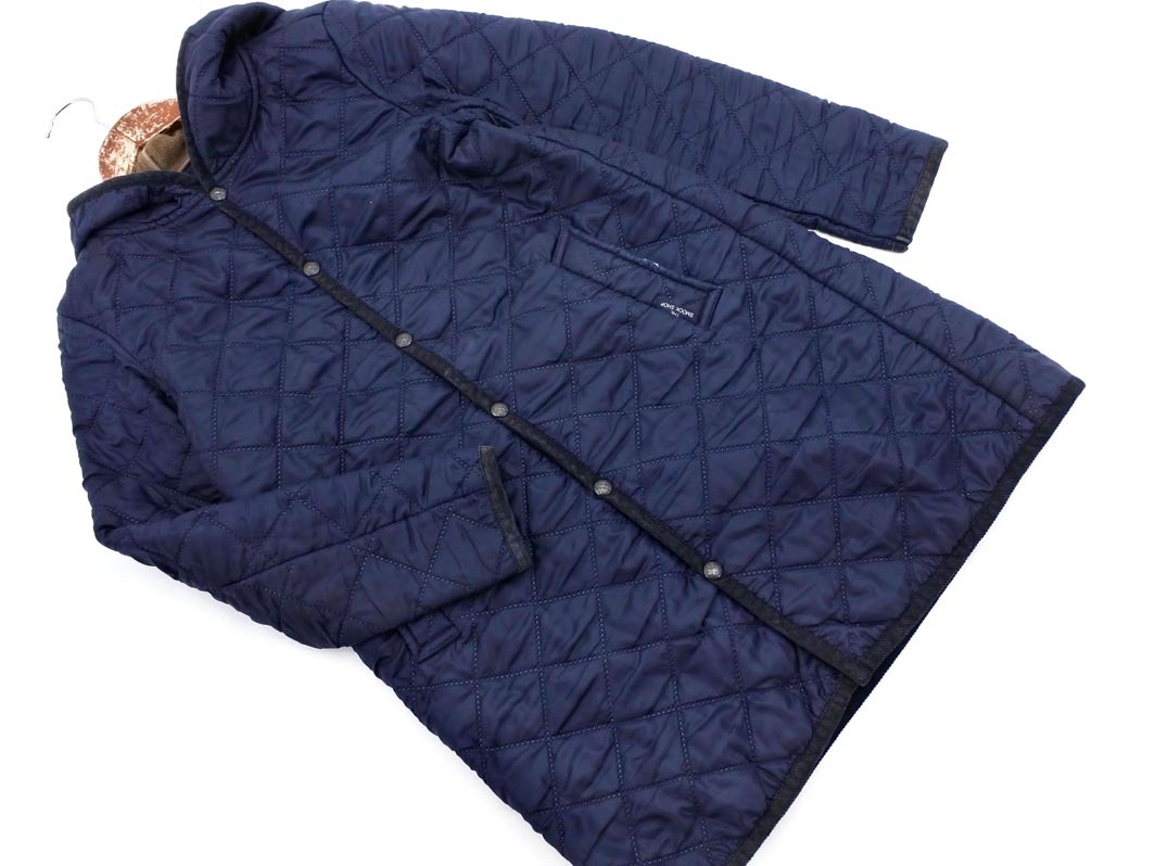 THE SMOCK SHOP スモックショップ 裏フリース キルティング コート sizeS/紺 ◇■ ☆ elb3 レディース