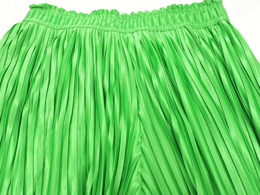 SLY Sly pleat Easy pants size2/ green #* * elb3 lady's 