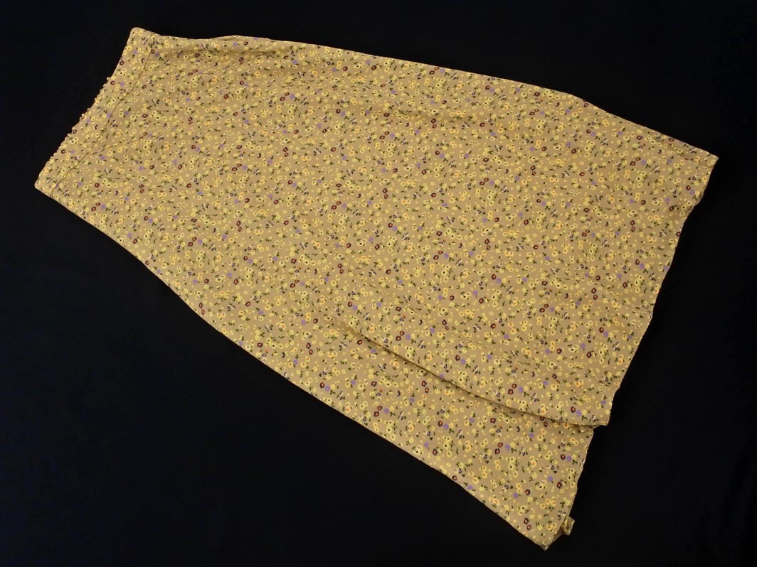 新品 AZUL BY MOUSSY アズールバイマウジー 花柄 ロング スカート sizeS/ベージュ ■◇ ☆ elb2 レディース