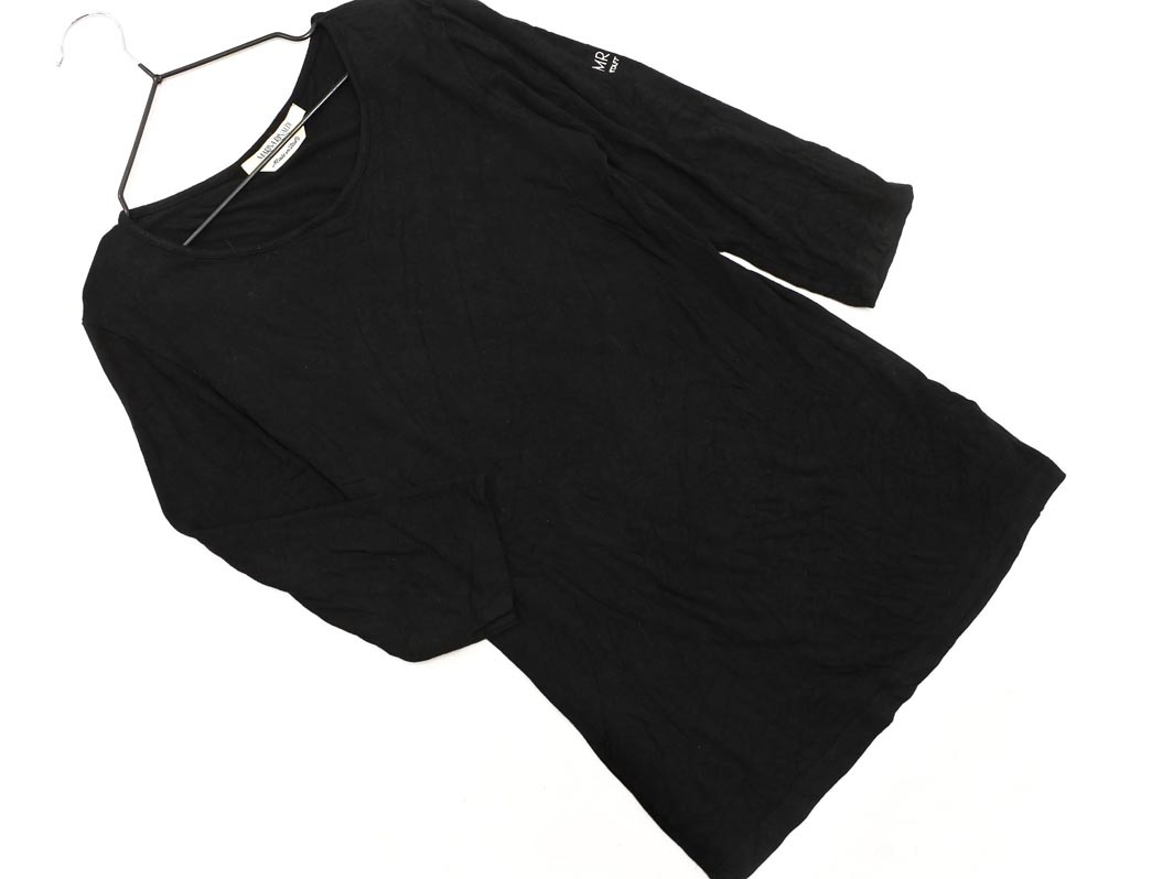 MARINA RINALDI マリナリナルディ カットソー sizeS/黒 ■◇ ☆ elb8 レディース