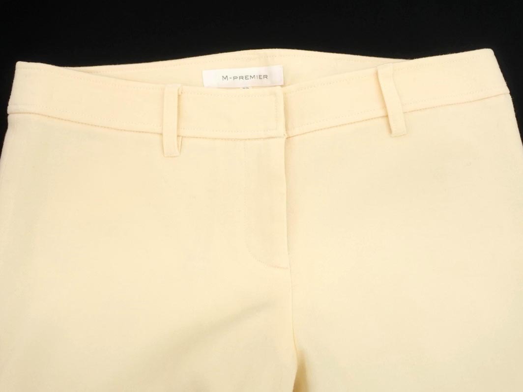 M-PREMIER エムプルミエ ウール混 パンツ size38/ベージュ ◇■ ☆ elc0 レディース