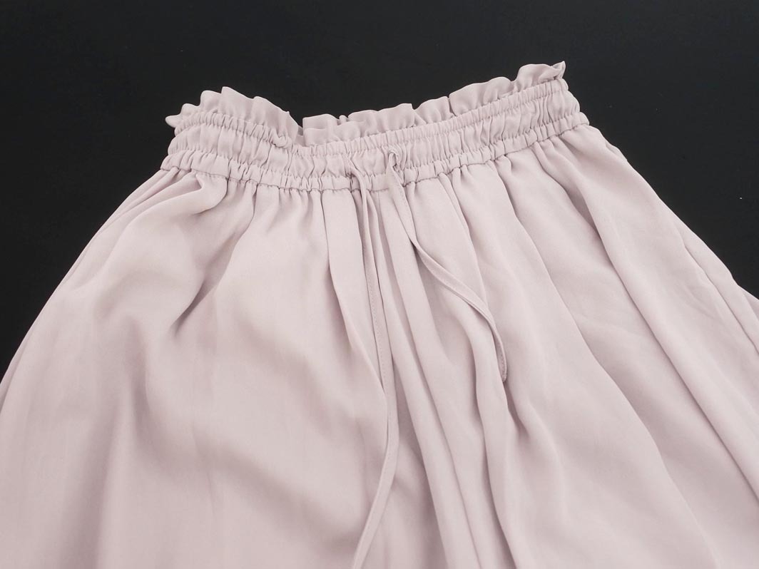 INGNI イング シフォン ワイド パンツ sizeM/ライトグレー ■◇ ☆ elc0 レディース
