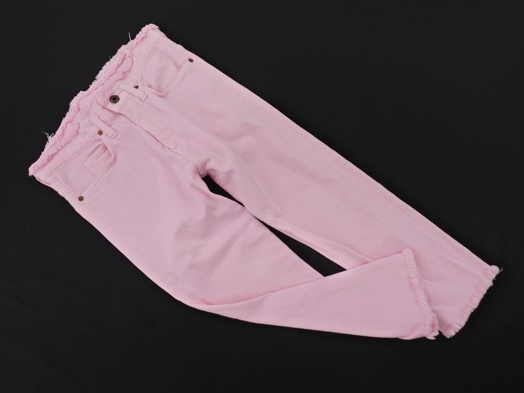 KAPITAL キャピタル ストレッチ フリンジ デニムパンツ size1/ピンク ■◇ ☆ elc4 レディース