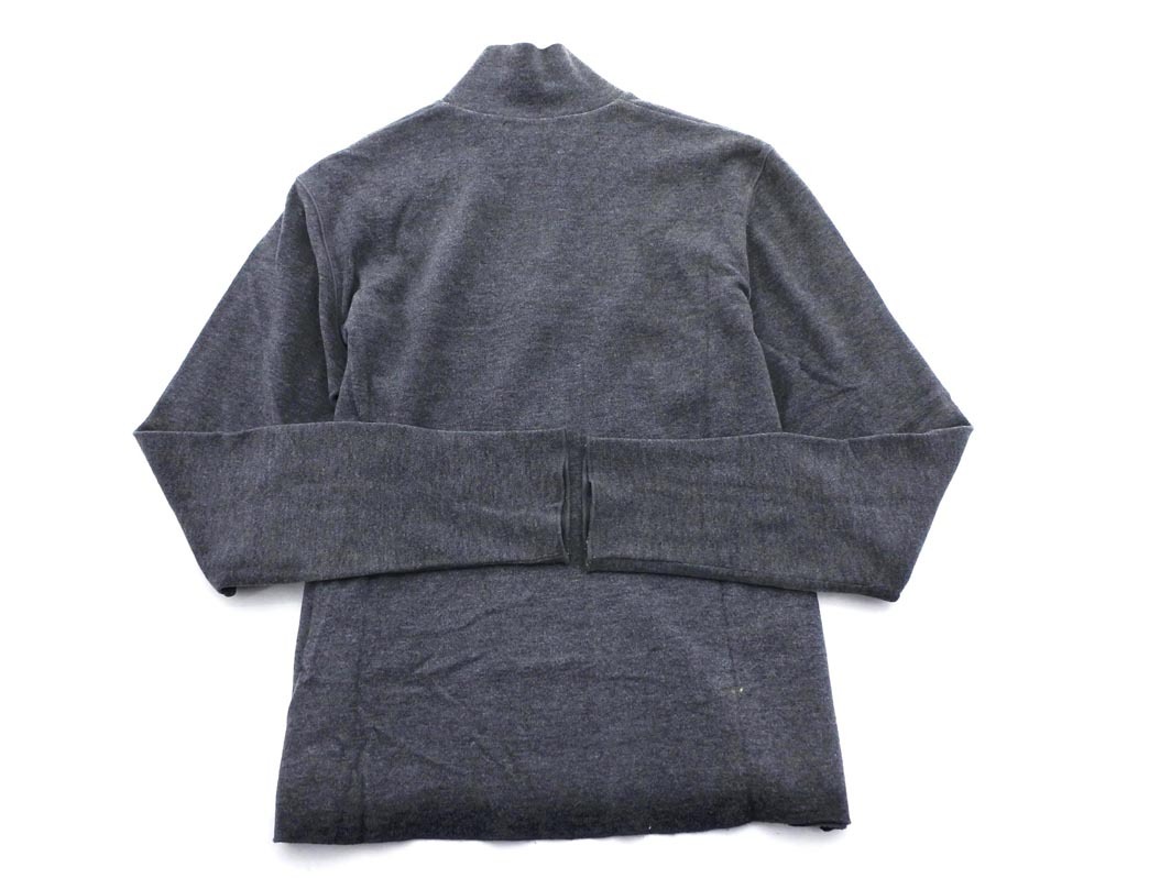 COMME JEANS コムジーンズ ハーフジップ カットソー グレー ◇■ ☆ elc4 レディース