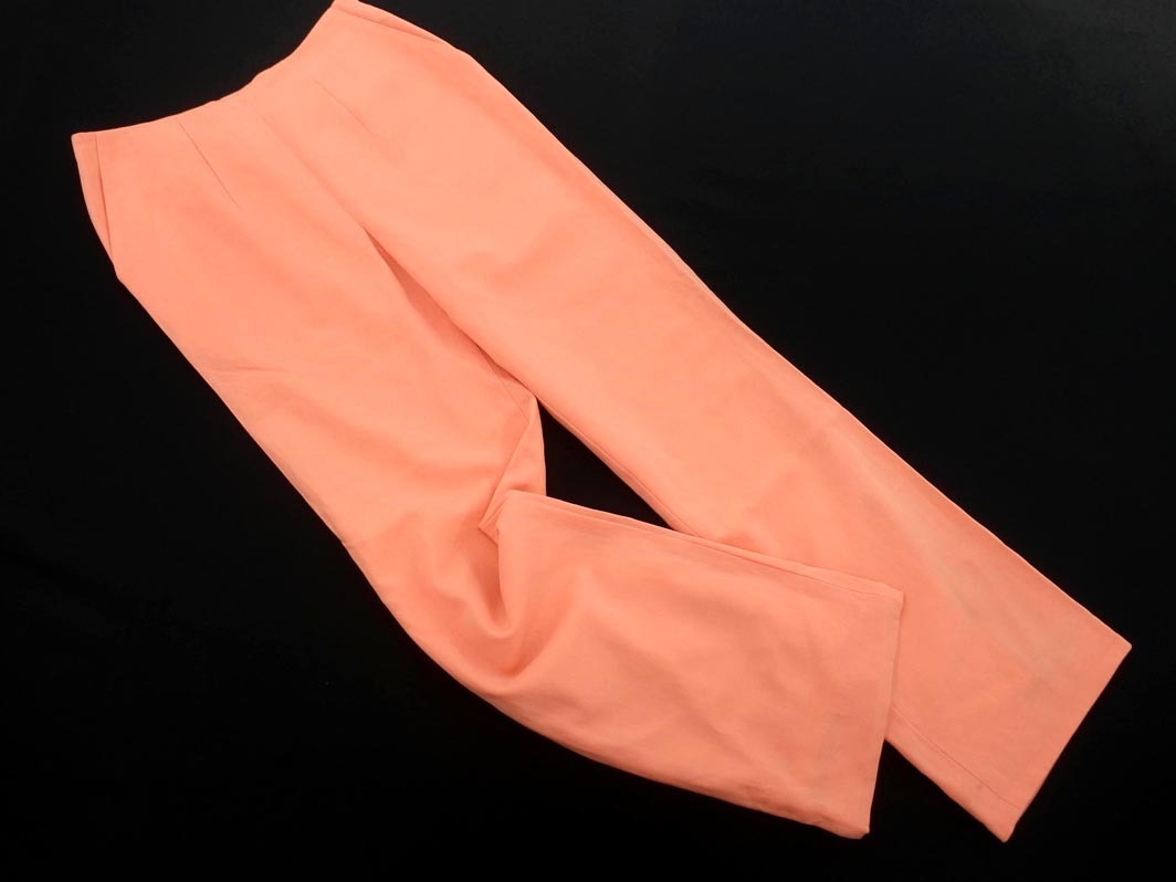 LANVIN ランバン ストレート パンツ size40/オレンジ ■◇ ☆ elc3 レディース