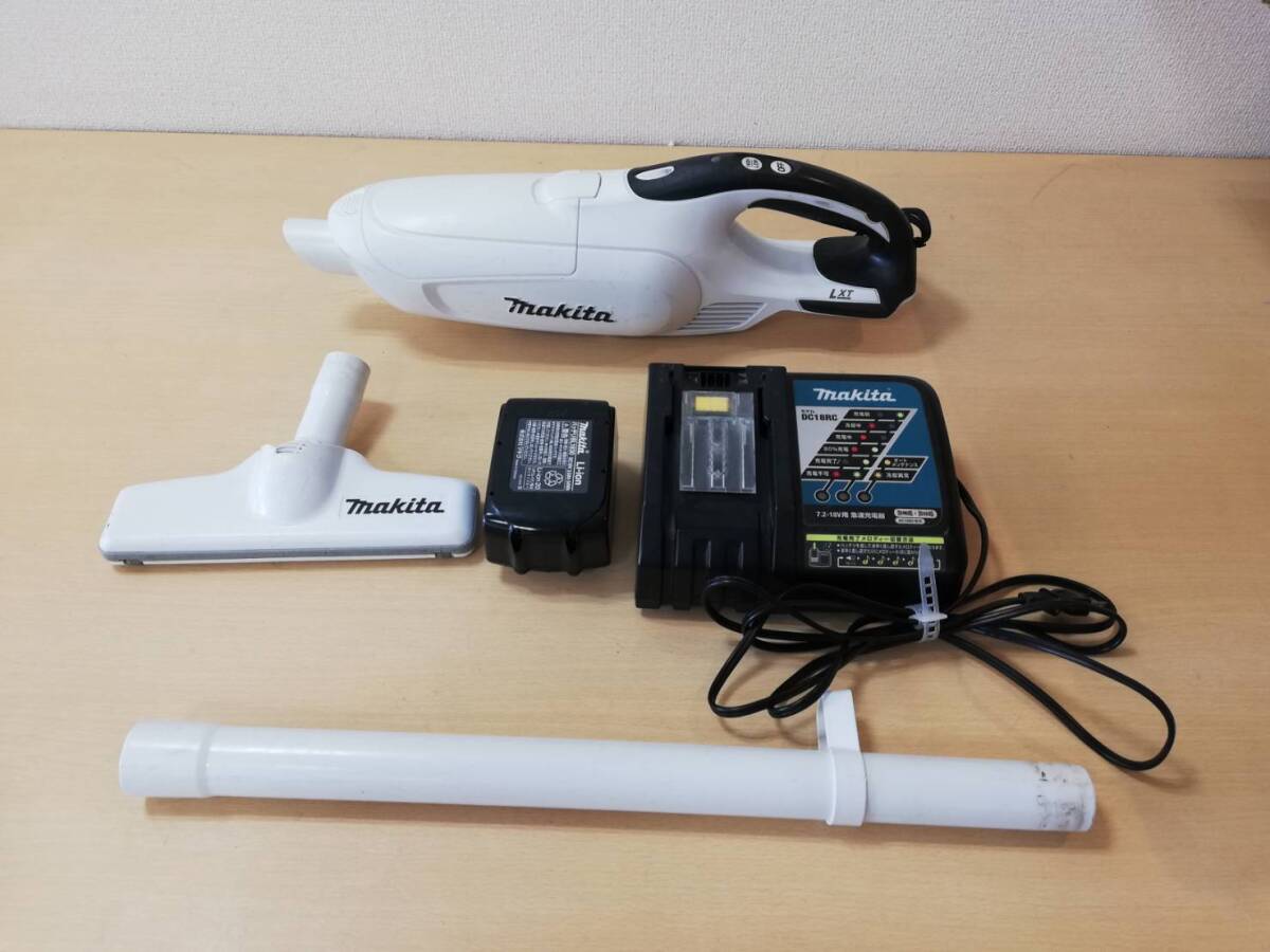 【LA-2649 あ】 CL182FD makita マキタ 掃除機 動作品 コードレスクリーナー 清掃済み