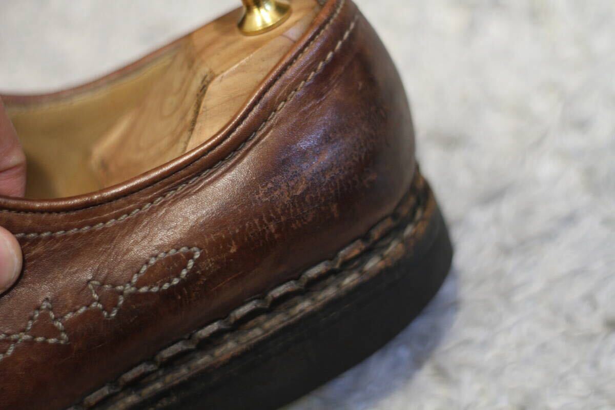 幻のHERMES別注】PARABOOT MICHAEL アザラシ 5.5(刺繍 エルメス 幻のHERMES別注】PARABOOT MICHAEL アザラシ 5.5(刺繍 エルメス