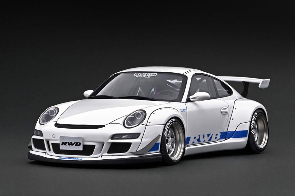 イグニッションモデル 1/18 RWB 997 GT3 White IG3252 ポルシェ ホワイト RAUH-Welt BEGRIFF ignition model