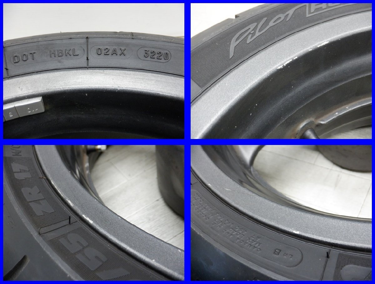 ◇1C134 CB1300SF SC40 リアホイール タイヤ 山あり 160_画像10