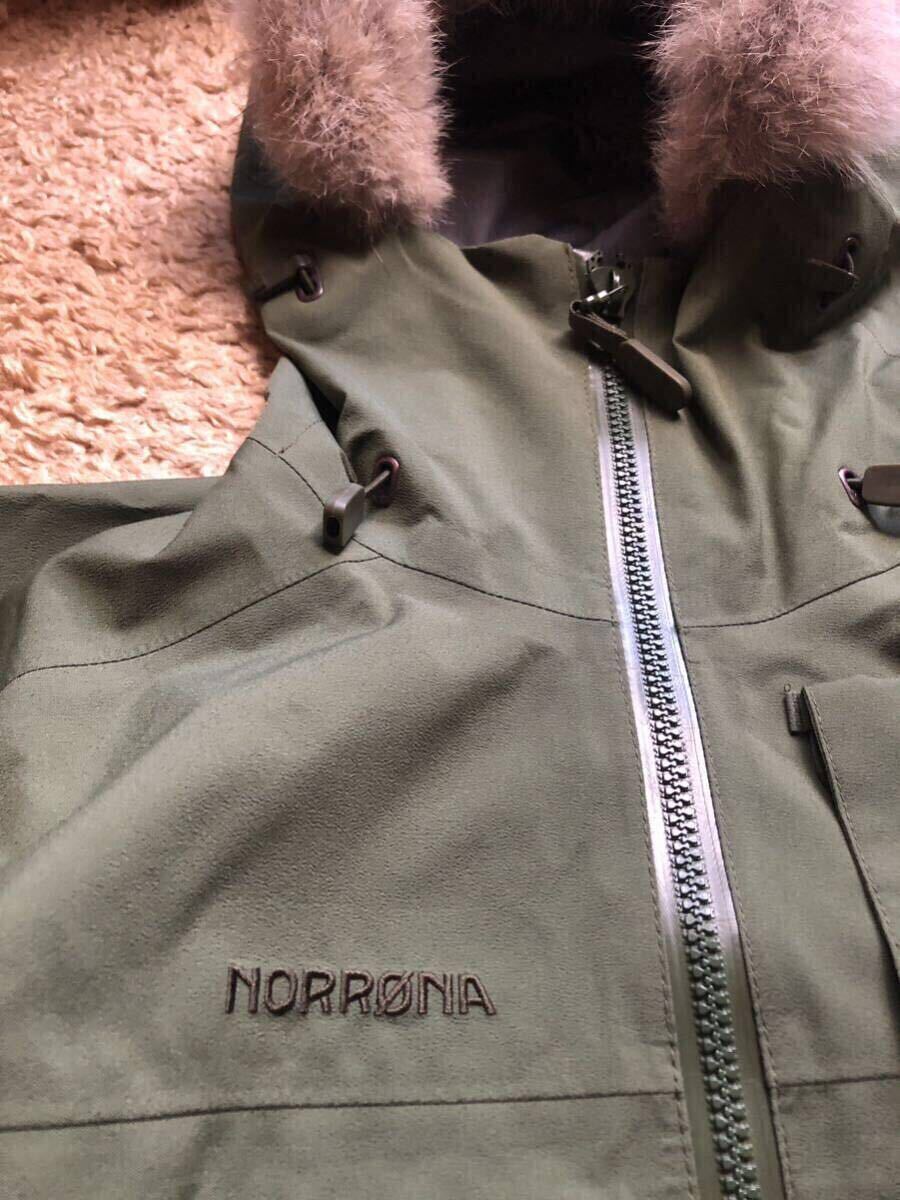 ★新品未使用★極レア★ ノローナ GORE-TEX 天然ファー 3レイヤーゴアテックス マウンテンパーカー