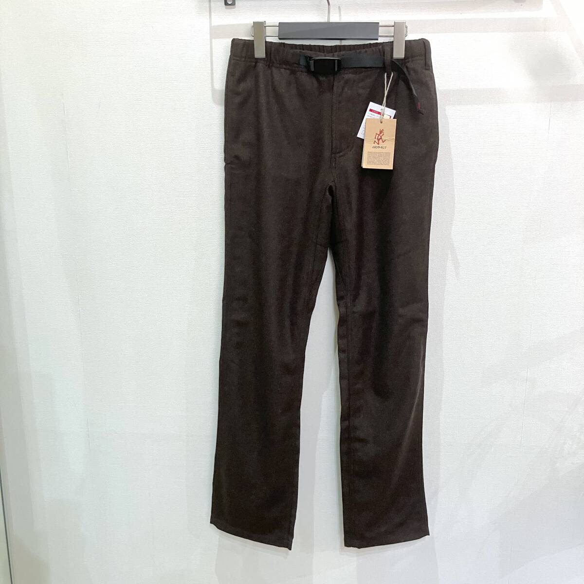 新品 GRAMICCI グラミチ　ウール　 ST PANTS　ブラウン S