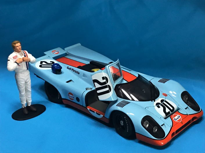 ○○○1/18「栄光のル・マン」ポルシェ917K用フィギュア （Aタイプ）_画像6