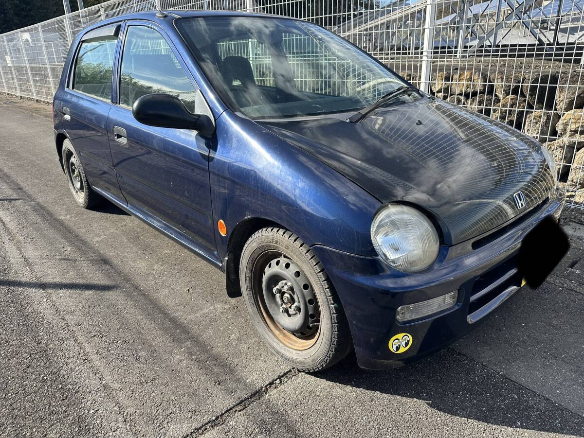 5MT トゥデイ JA4 平成8年 車検なし 現(xiàn)狀販売 レカロ 5ドア 引き取り限定 自走可能 E07A 引き渡し=落札価格 ホンダ