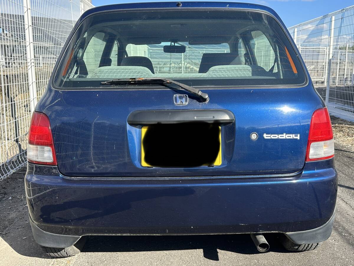 5MT トゥデイ JA4 平成8年 車検なし 現(xiàn)狀販売 レカロ 5ドア 引き取り限定 自走可能 E07A 引き渡し=落札価格 ホンダ