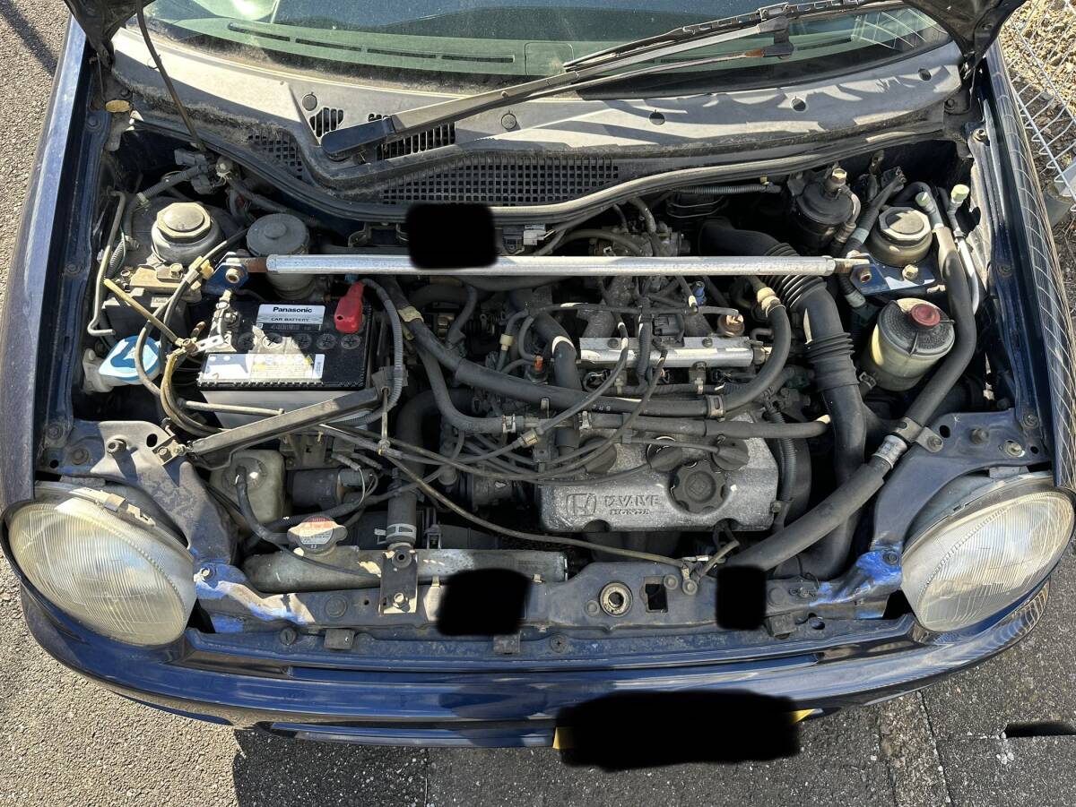 5MT トゥデイ JA4 平成8年 車検なし 現(xiàn)狀販売 レカロ 5ドア 引き取り限定 自走可能 E07A 引き渡し=落札価格 ホンダ