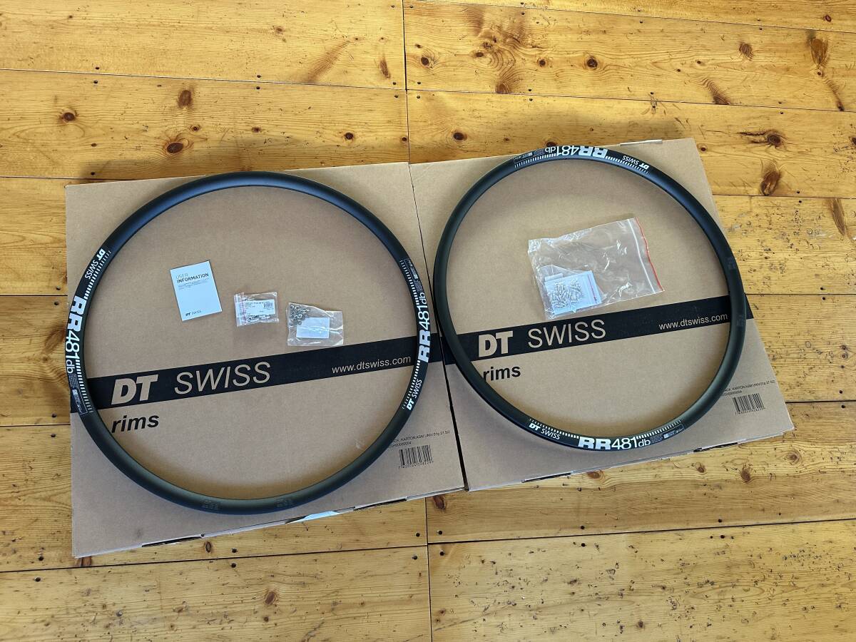 8500円 DT SWISS RR 481 DISC BRAKE RIM 700c DTスイス グラベル 8500円 DT SWISS RR 481 DISC BRAKE RIM 700c DTスイス グラベル