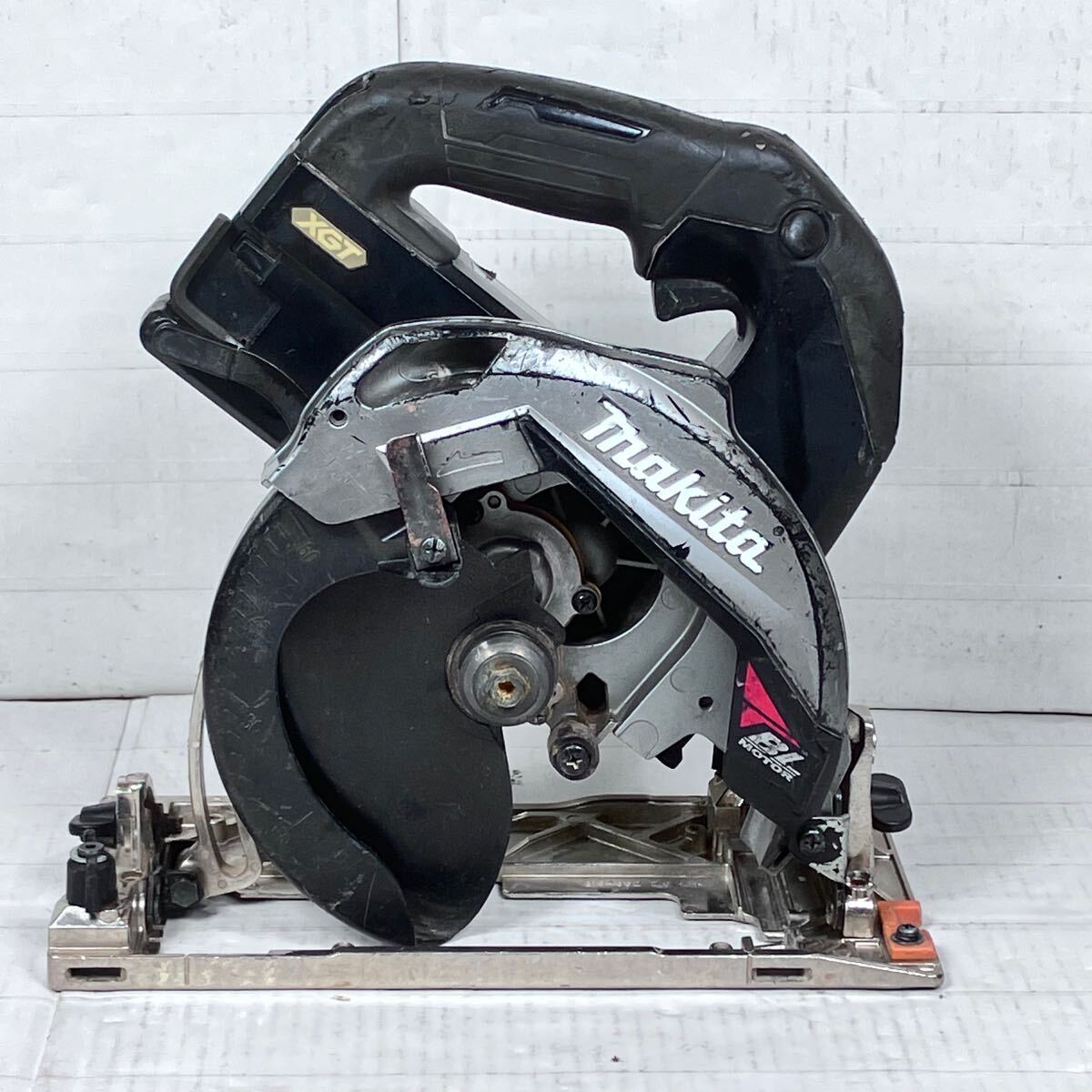 中古品 マキタ 40Vmax 165mm充電式マルノコ HS001G 本体のみ 黒 動作OK makita コードレス