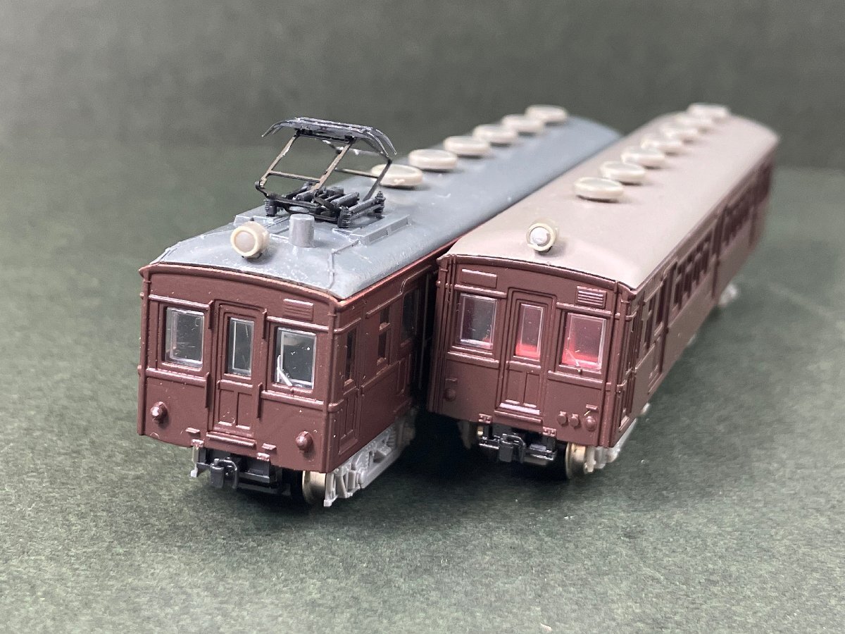 新品鉄道模型 HOゲージ 1/80 ステンレス電車・改 2両編成キット 新品鉄道模型 HOゲージ 1/80 ステンレス電車・改 2両編成キット