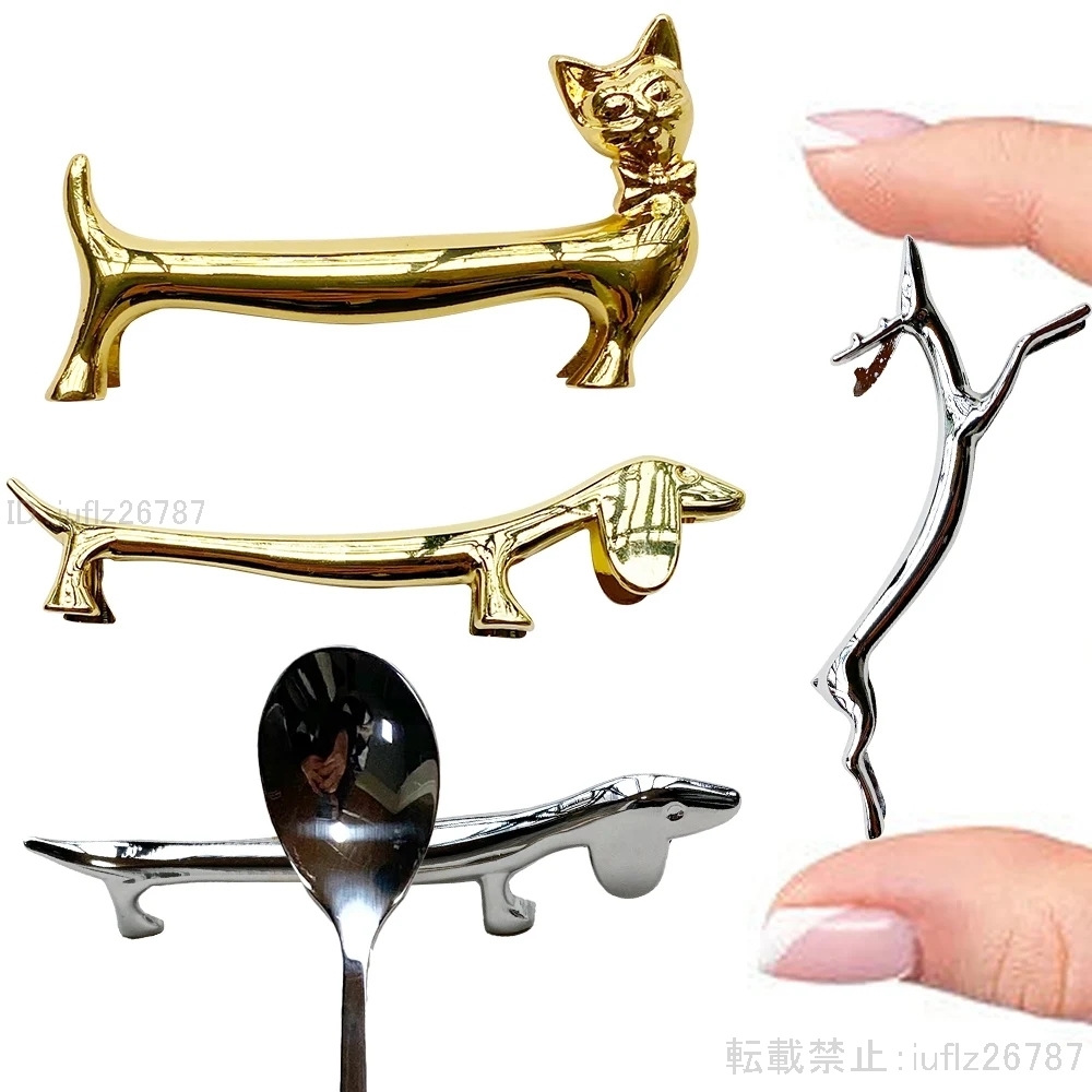 新生児用ナイフホルダーセット カイ犬用デザイン キッチンガジェット 合金箸 テーブルウェア ディナー装飾 HOM075