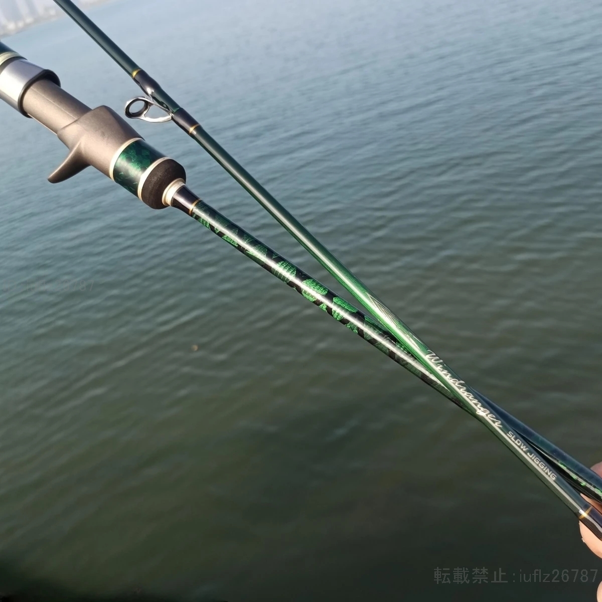 スピニングボートロッド スロージギング キャスティング 海 海釣 頑丈 カーボンファイバーアクセサリー 1.83 m 1.95m 6'5 &#34;。 UND233